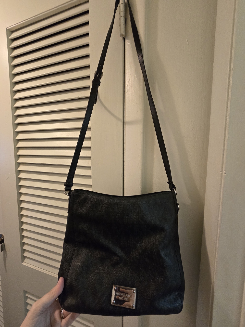 Classic Black Crossbody Shoulder Bag by Michael Kors